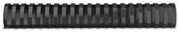 Bindring 38mm Zwart GBC Pak20 (ovaal)