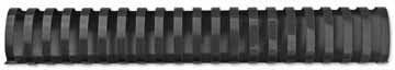 GBC bindruggen CombBind rug 45 mm (ovaal), doos van 50, zwart