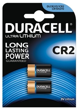 Duracell High Power CR2 lithium, blister van 2 stuks