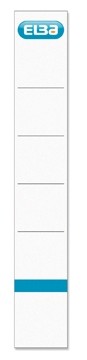 Elba Rugetiketten Ft 19 x 3 cm, wit