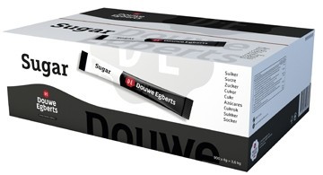Douwe Egberts suikersticks doos van 500 stuks