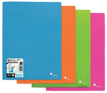 Elba Art Pop, showalbum, ft A4, 40 tassen, geassorteerde kleuren
