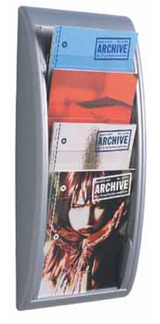 Paperflow wandfolderhouder zilver A4