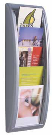 Paperflow wandfolderhouder zilver A5