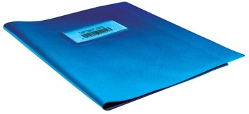 Schriftomslagen blauw, ft schrift 16,5 x 21 cm