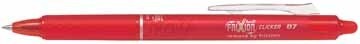 Pilot Intrekbare roller Frixion Ball Clicker schrijfbreedte 0,35 mm, rood