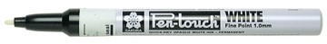 Sakura paint Marker Pen-Touch punt van 1 mm, wit