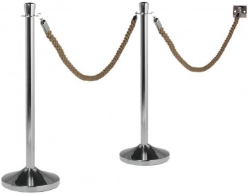 Securit wandhaak chroom