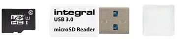 Integral Micro SD USB 3.0 geheugenkaartlezer