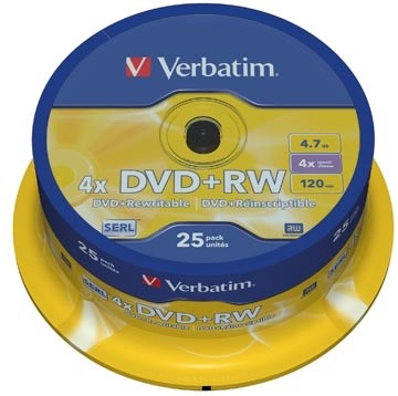 Verbatim DVD rewritable DVD+RW
