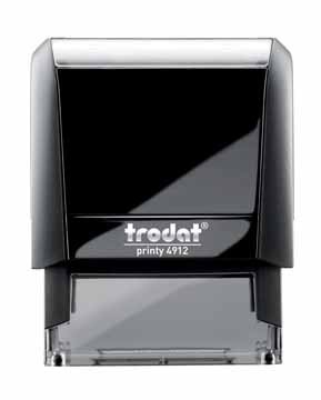 Trodat Printy tekststempel met voucher Printy 4912, ft 47 x 18 mm