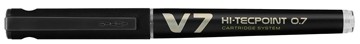 Pilot roller Hi-Tecpoint V7 zwart