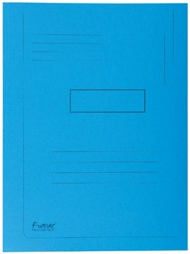 Exacompta dossiermap Forever 2 kleppen blauw