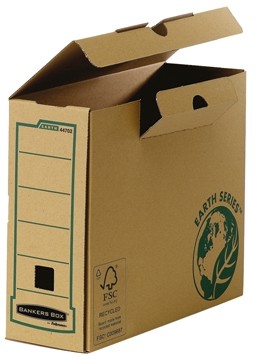 Bankers Box Earth Series, A4, transfer archiefdoos, rug van 10 cm