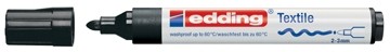 Edding Textielmarker e-4500 zwart