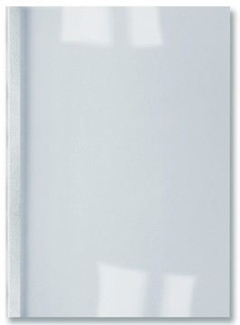 GBC Thermische omslagen Business Line Leathergrain 4 mm, wit