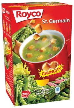 Royco Minute Soup doos met 20 zakjes, St. Germain + korstjes