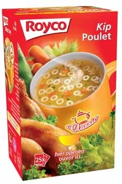 Royco Minute Soup doos met 25 zakjes, kip