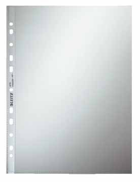 Leitz geperforeerde showtas 80 micron, glashelder