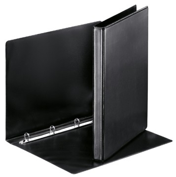 Esselte Personaliseerbare ringmap, 4 O-ringen diameter 16 mm, zwart