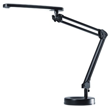 Hansa LED 4 Stars bureaulamp zwart