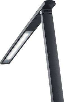 Hansa bureaulamp Vario Plus, LED-lamp, antraciet 