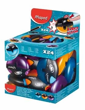Maped Potloodslijper Galactic doos van 24 stuks