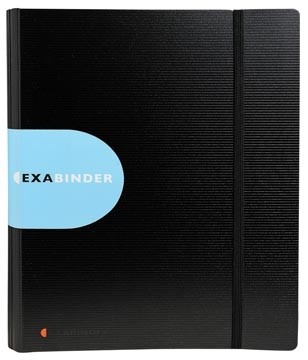 Exacompta Exactive ringmap, ft A4, gerecycleerde PP, rug van 5 cm, 4 ringen van 30 mm