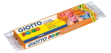 Giotto boetseerpasta Pongo oranje, pak van 450 gr