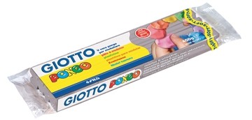 Giotto boetseerpasta Pongo grijs, pak van 450 gr