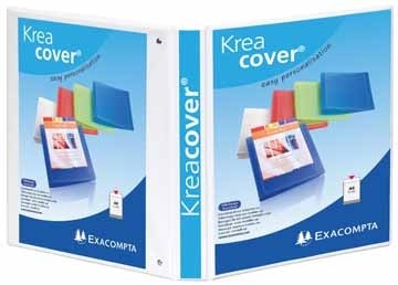 Exacompta Personaliseerbare ringmap Kreacover ® wit