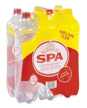 Water Spa Barisart pak van 6 flessen van 1,5 l