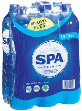 Spa Water Spa Reine pak van 6 flessen van 1,5 l
