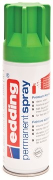 Edding E5200 permanent spray geelgroen mat 200 ml