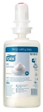 Tork milde schuimzeep S4, flacon van 1 liter