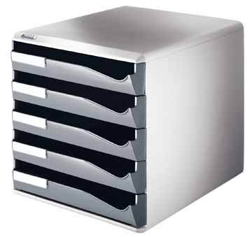 Leitz ladenblok lichtgrijs/donkergrijs
