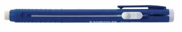 Staedtler gum Mars Plastic gumhouder, blauw lichaam