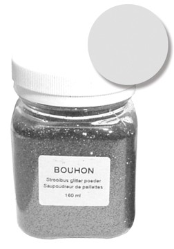 Bouhon Glitterpoeder zilver