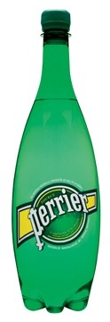 Water Perrier fles van 1 l, pak van 6 stuks