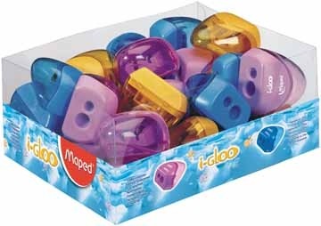 Maped Potloodslijper i-gloo Rechtshandig 2-gaats, in een doos