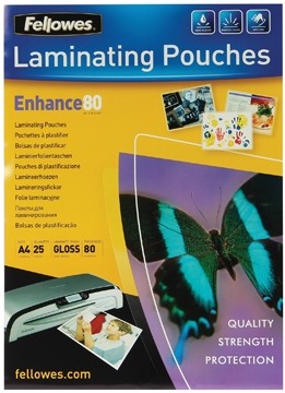 Fellowes Lamineerhoes ft 216 x 303 mm, 80 micron