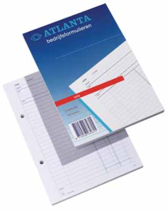 Atlanta notitieblok ft 14,8 x 21 cm (A5) PAK5