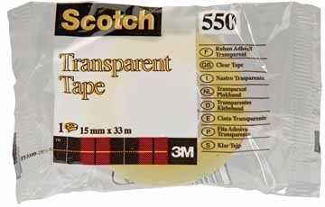 Scotch ® Plakband 550 ft 15 mm x 33 m