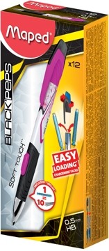 Maped vulpotlood Reload 0,5 mm roze doos met 12 stuks