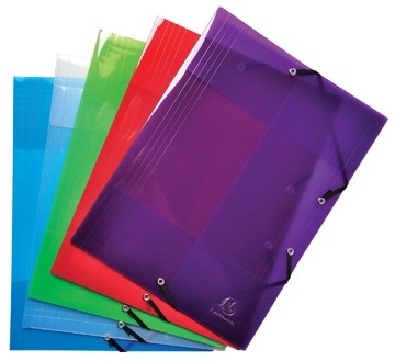 Exacompta elastomap Crystal Colours transparante kleuren