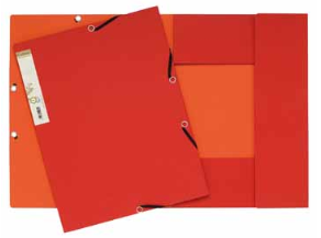 Exacompta elastomap Forever ® rood/oranje PAK25