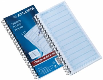 THINGS TO DO TODAY A5707-210X 297X140MM 125BLAD PAK5