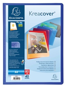 Exacompta showalbum Kreacover ® 40 tassen