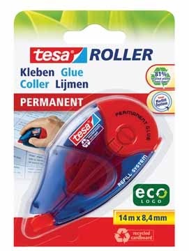 Tesa lijmroller Eco roller permanent