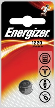Energizer knopcellen Lithium Electronics CR1220, 1 stuk